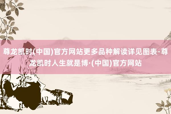 尊龙凯时(中国)官方网站更多品种解读详见图表-尊龙凯时人生就是博·(中国)官方网站