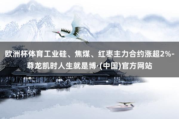 欧洲杯体育工业硅、焦煤、红枣主力合约涨超2%-尊龙凯时人生就是博·(中国)官方网站